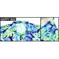 thumbnail image 4 of LA LEELA Men's Hawaiian Shirts Short Sleeve Button Down Shirt Men's Summer Shirts Casual Beach Vacation Hawaii Island Shirts for Men Funny M Botanical, Blue, 4 of 5