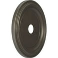 thumbnail image 2 of Ekena Millwork 22"OD x 3 1/2"ID x 1 1/2"P Traditional Thermoformed PVC Ceiling Medallion (Fits Canopies up to 13 1/2"), Universal Aged Metallic Weathered Steel, 2 of 10