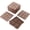 BROWM, variant on 9 Pack Plastic Interlocking Deck Tiles,  Patio Deck Tile, 12"x12" Indoor Outdoor Non-Slip and Waterproof Patio Floor Decking Tiles for Garden Yard Walkway Balcony Porch Poolside