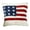 White2, variant on White Throw Pillow Covers,Cottage Patriotic with Wild Flowers Pattern Linen Pillowcases,Decorative Square Pillows Cushion Cover for Couch Sofa Bed Chair Car,18x18 Inches