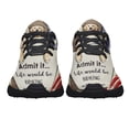 thumbnail image 5 of Life Would Be Boring Without Me Golden Retriever Shoes Sneakers Black Size 9, 5 of 7