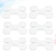 thumbnail image 4 of Juego de 6 banderines colgantes de trébol blanco de 3,6 m, adornos colgantes para bodas, fiestas, guirnaldas de trébol de papel para el techo, banderas para fiestas de cumpleaños, diseño creativo, s, 4 of 4