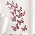 thumbnail image 1 of 3D Color Stereo Butterfly Personality Creative Living Room Bedroom Wall Stickers, 1 of 7