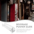 thumbnail image 4 of Organizador de bebidas para refrigerador, organizador de latas de refresco autoempujable, deslizador de bebidas para supermercado, 4 of 6