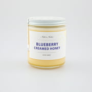 Nate's Nectar Blueberry Creamed Honey, 10 oz, Glass Container