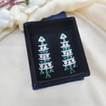 thumbnail image 5 of Green Chandelier 925 Sterling Silver Cubic Zirconia Green Embellished Dangler Drop Pattern Earrings Minimalist Handmade Gift, 5 of 7