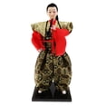 thumbnail image 2 of Japonés Samurai Muñeca Artes Artesanales Humanoide Muñeca de Decoración de en hogar, 2 of 9