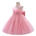thumbnail image 2 of Girls Dress Wedding Party Tulle Princess Pageant Ball Gown Toddler Formal Dresses, 2 of 9