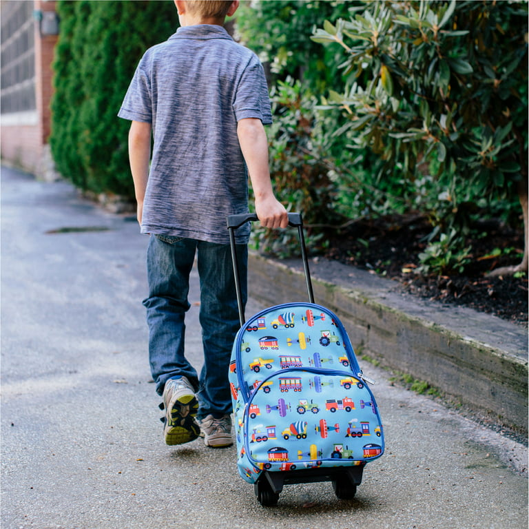 Wildkin Kids Rolling Suitcase, Kids Suitcase