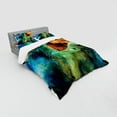 thumbnail image 3 of Ambesonne Colorful Bedding Set 3 Pcs, Mythical Phoenix Birth, Twin XL, Multicolor, 3 of 3