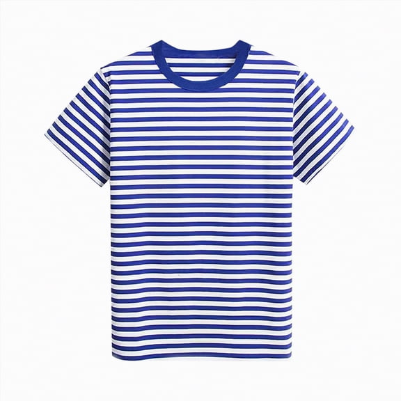 Kogui Baby Tees Toddler Boys Girls Shirt Short Sleeve Funny Letters Graphic Top 18 24 Months (Blue,18-24 Months)