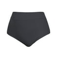 thumbnail image 6 of Sopiago Bikini Bottoms for Women High Waisted Swimsuit Bottoms Full Coverage Bathing Suit Swim Bottoms for Tummy Control Swimsuit Shorts Dark Gray,XXL, 6 of 7