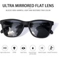 thumbnail image 5 of Sunglasses Womens,Classic Square Frame UV400 Mirrored Lens,Sunglasses Fit For Beach,Vacation,Driving, 5 of 5