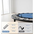 thumbnail image 2 of Trampolín Fitness portátil para Ejercicio en casa, Rebote Resistente con resortes de Acero, Estructura Metalica Resistente, Capacidad 150 kg, 2 of 6