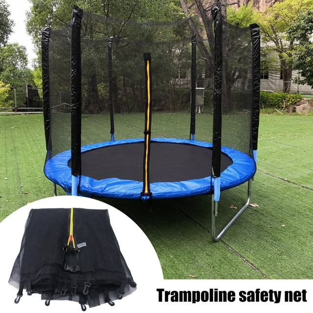 Filet de Protection pour Trampoline, Grande Durabilité, Nylon Imperméable, Filet Rond de Remplacement pour Trampoline, Filet de Sécurité pour la Maison