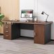 thumbnail image 2 of Writing Standing Office Desks Organizer Executive Storage Meeting Conference Tables Office Desks Desktops Mesas Office Equipment My Lux Decor Round, 2 of 13
