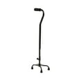 thumbnail image 3 of McKesson Black Aluminum and Steel Quad Walking Aid Cane, Adjustable Height 30 to 39", 300 lbs Weight Capacity, 1 Ct, 3 of 5