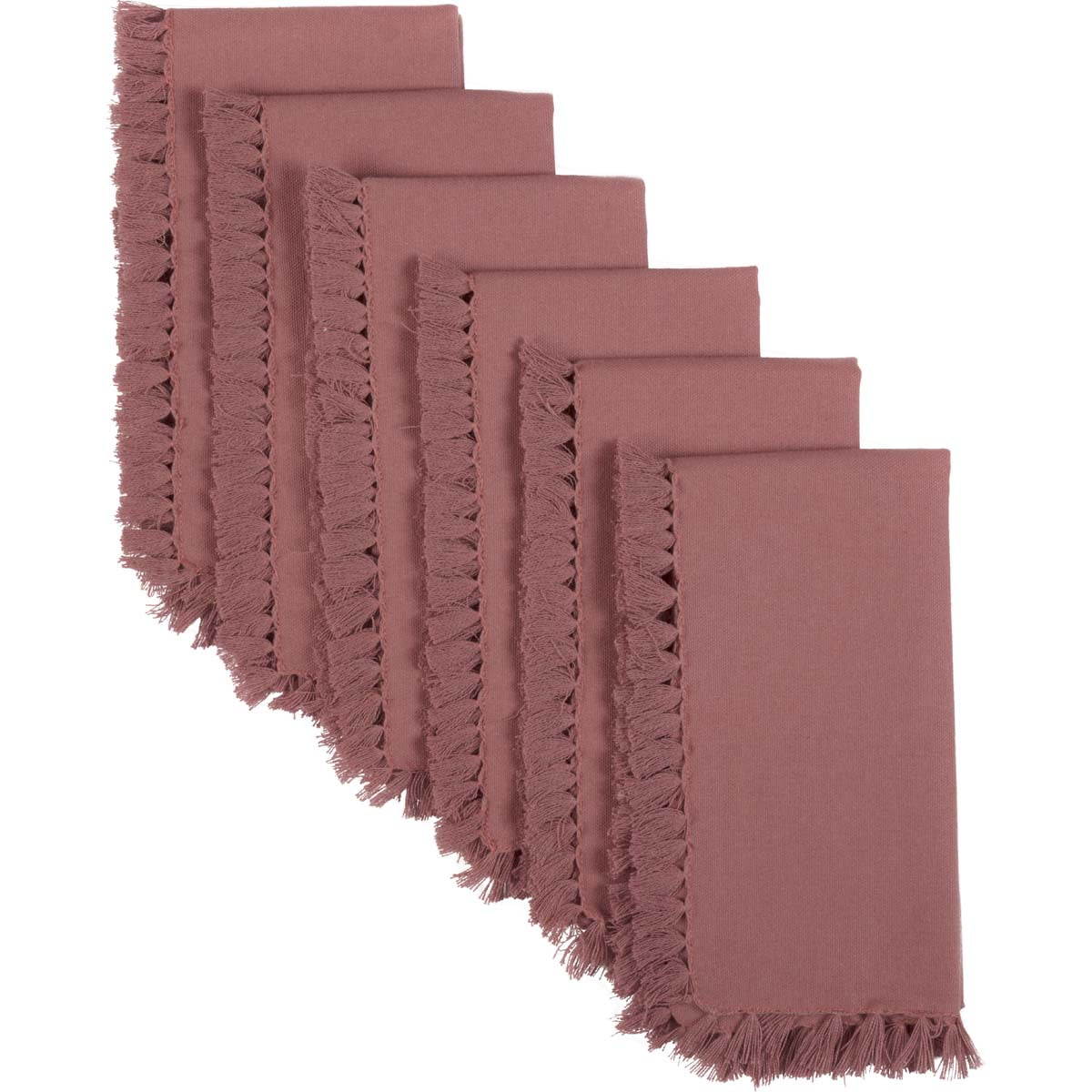 Ashton & Willow Mauve Purple Farmhouse Tabletop Kitchen Cassidy Cotton