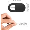 thumbnail image 4 of IllmTech - Webcam Covers, Ultra Thin Slider Web Camera Privacy Cover with Strong Adhesive, Protects Privacy for Most Laptops, Tablets, and Smartphones (6-Pack(O&R)), 4 of 6