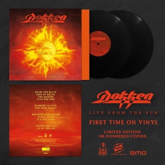 Dokken Live From the Sun (2 LP Black Vinyl) (Vinyl Record)