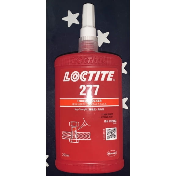 Loctite 277 250mL High Strength Threadlocker  EXP 06/26   232083  2774188449