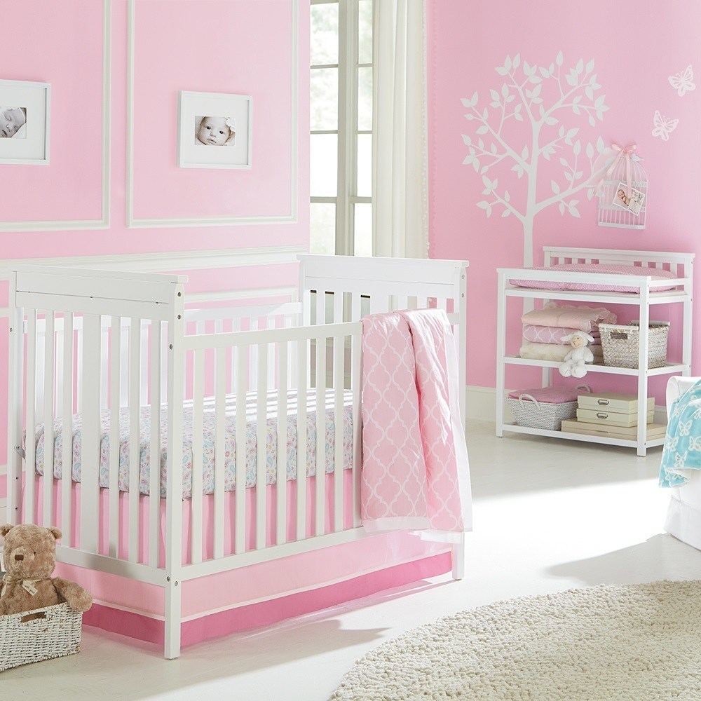 sadie ruffle baby bedding