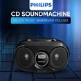 thumbnail image 3 of Reproductor de CD portátil Boombox Philips Stereo Dynamic Bass, 3 of 8
