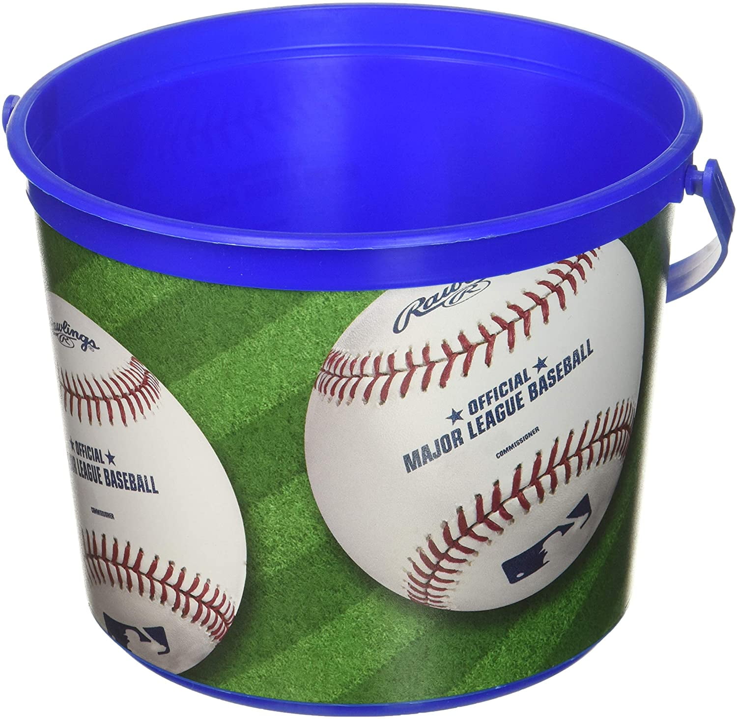 Amscan 264957 Baseball Favor Bucket, Small, Multicolor