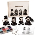 thumbnail image 3 of DIY 3D Beaded Halloween Kit Creative Halloween Skull Beading Craft Set with Pre Sorted Beads for Adults & Craft Lovers, 3 of 6