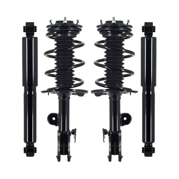 Set 4 Front Quick Complete Strut - Rear Shock For 2006 - 2012 Toyota Rav4