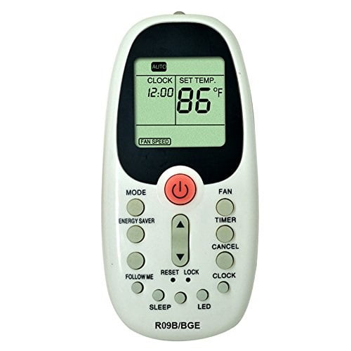 Replacment for Arctic King Window Air Conditioner Remote Control R09B