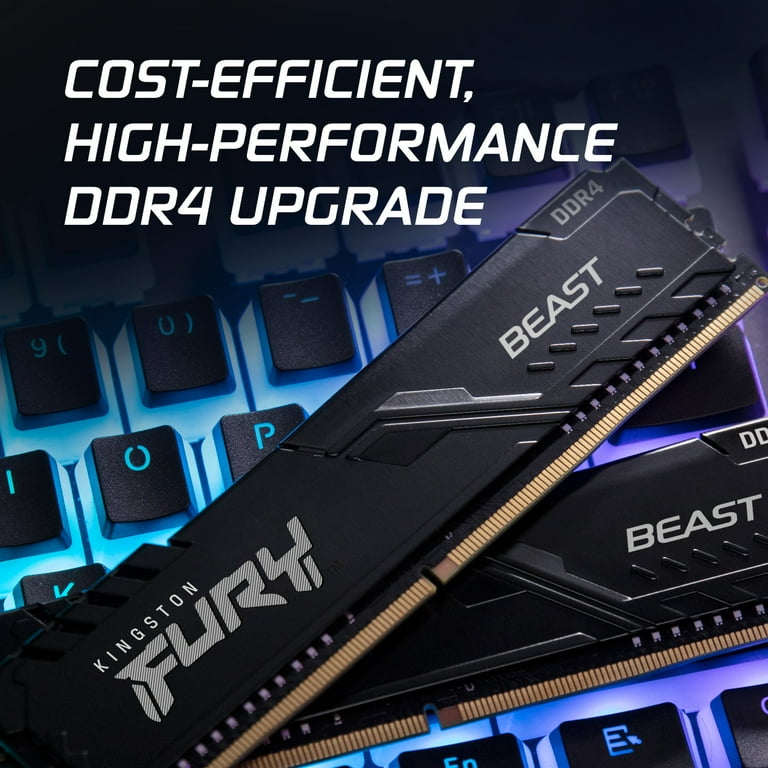 Kingston FURY Beast 16GB (2x8GB) 3600MT/s CL17 DDR4 Desktop Kingston FURY Beast 16GB (2x8GB) 3600MT/s CL17 DDR4 Desktop
