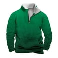 thumbnail image 2 of Sudadera sin capucha para hombre, informal, a la moda, con cuello alto, estampado de calaveras, cremallera, jersey de manga larga, blusa de poliéster para hombre, 2 of 5