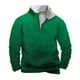 thumbnail image 2 of Sudadera sin capucha para hombre, informal, a la moda, con cuello alto, estampado de calaveras, cremallera, jersey de manga larga, blusa de poliéster para hombre, 2 of 5