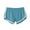 Sky Blue, variant on Work out Shorts Gym for Women Elastic Band Shorts Casual Home Shorts Lounge Athletic Comfy Shorts Color Block Shorts