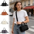 thumbnail image 2 of PEIBang Tote Bag for Women,Small Totes Bags with Zipper and Stape,Crossbody Purse Shoulder Handbag, 2 of 6