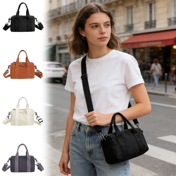 Msgweeeg Bags for Women Shoulder Bag Shoulder Bag for Women Womens Tote Bag Casual and Simply Tote Bag and Stylish Canvas Shoulder Bag Crossbody Bag Outdoor Bag Available In Four Colors