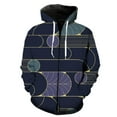thumbnail image 1 of Abstract Pattern Men's Zipper Hoodie Fashion Teens Cool 3D Printed Spring Oversized Casual Tops Long Sleeve With Hood Jackets, 1 of 5