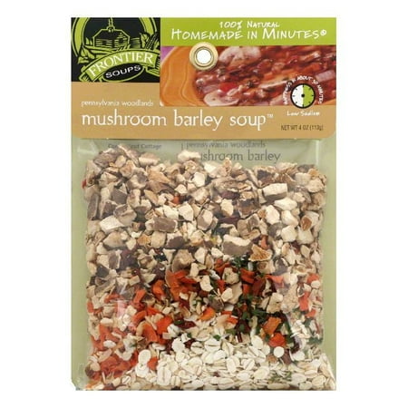 Frontier Soups Homemade in Minutes Mushroom Barley, 4 OZ (Pack of
