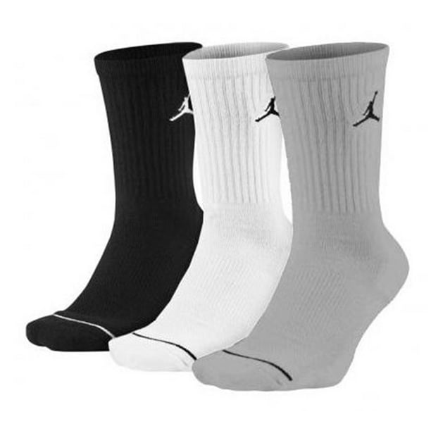 Nike Jordan Jumpman DriFit Crew Socks Multi 3 Pair SX5545019 Small