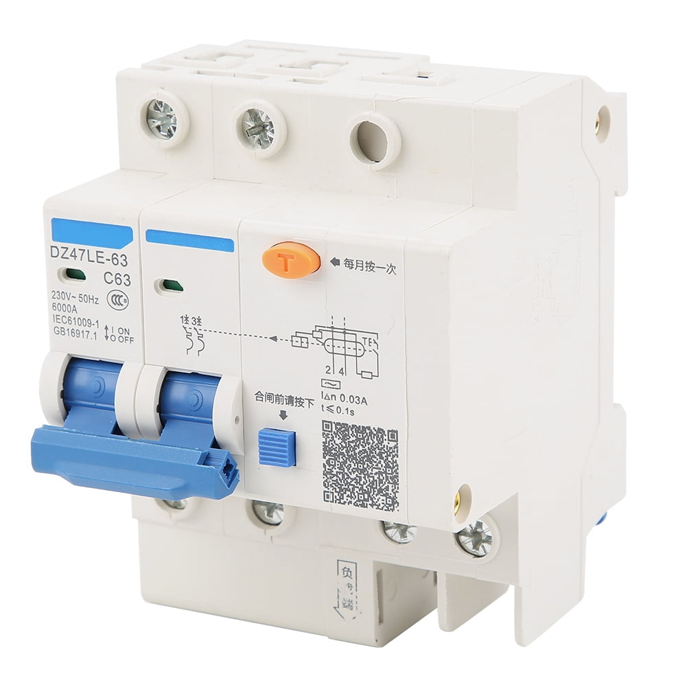 RCCB Automatically Operates Current Circuit Breaker 230V RCCB For