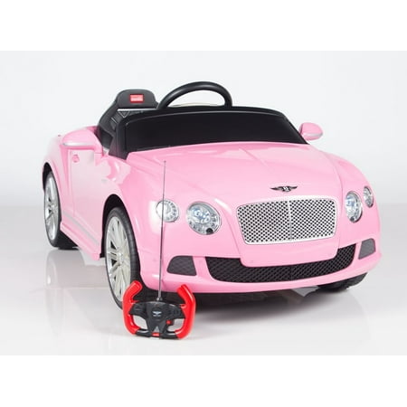 Licensed Bentley Continental Gt Kids Ride On Toy Car W