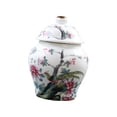 thumbnail image 3 of Jarrón de cerámica para jengibre, tarro de para , tarro de almacenamiento de , florero de cerámica de 300ml para decoración Estilo A Soledad Tarro de jengibre de cerámica, 3 of 10
