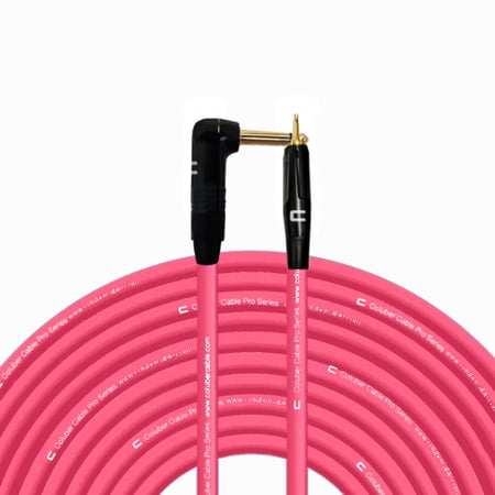 Coluber Cable Right Angle 1/4" TS to 3.5 TS Male - Pro Audio Interface Cable