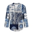 thumbnail image 5 of Neewe Womens Long Sleeve Shirts Casual Summer Fashion Ladie Tops Loose Fit Spring Lightweight Clothes Beach Vacation, 5 of 5