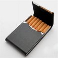 thumbnail image 4 of Multifunction Stainless Steel Cigarette Case PU Cigar Storage Box Tobacco Holder 1 PC Card Cases Smoking Accessories (red), 4 of 7