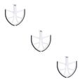 thumbnail image 1 of QualitChoice Edge Beater Paddle Stand Mixer Food Flat Baking Tool Kitchen Parts 18*18CM 3Set, 1 of 6
