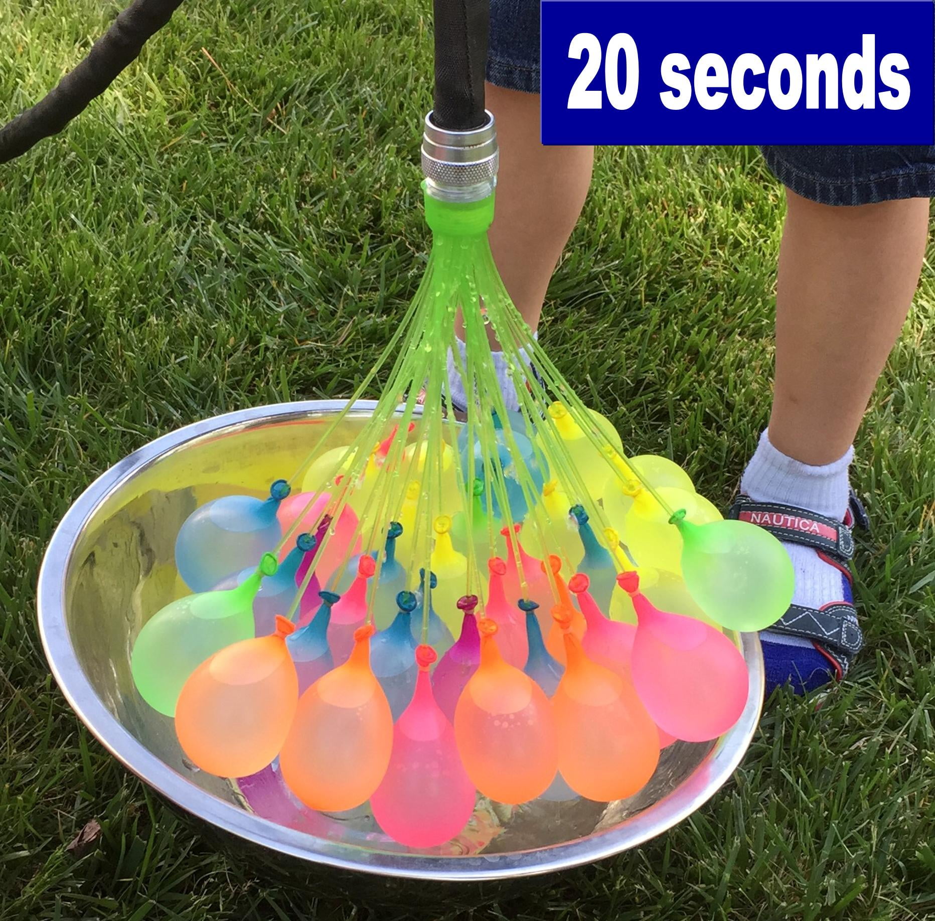Quick Fill&Self Stealing 12 Bunches Total 400 Pcs -Arrive Within 7-10 Days Instant Water Balloons for Kids&Adult Pool Party ToyerBee Water Balloons 