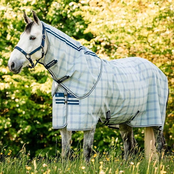HORSEWARE IRELAND Newmarket Plus Fly Sheet, Color: Witney Navy, Size: 81