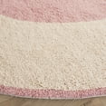 thumbnail image 3 of Safavieh Easy Care Anselmo Bordered Area Rug, Ivory/Pink, 6' x 6' Round, 3 of 7